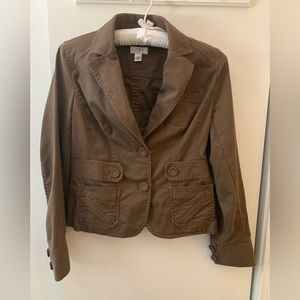 Loft Sz 4 brown jacket